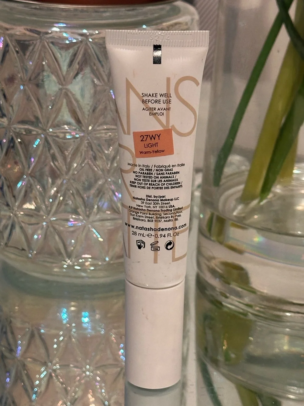 Natasha Denona TRANSFORMATTE Matte Foundation 27WY Light Pore Vanishing NIB
